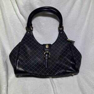 Rioni Black and Gold Shoulder Bag